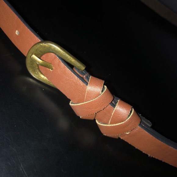 3 for 20‼️ Forever21 brown rustic thin belt - Picture 1 of 3